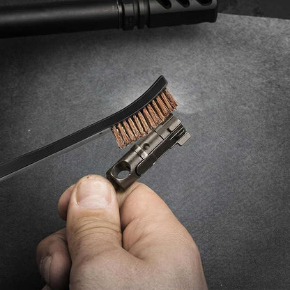20 Pack Miaozhun Double-Ended Gun Cleaning Brush, 7 Inch Phosphor Bronze Bristle Brushes, Gun Cleaning Supplies Kit, All Purpose Crevice and Detail Cleaning Brushes