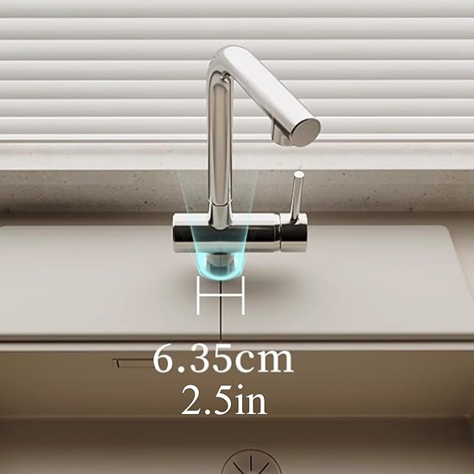 Kitchen Sink Faucet Mat, Diatomaceous Earth Quick Dry Sink Splashback Drying Mat, Kitchen Faucet Super Absorbent Mat, Quick-Drying Water Absorbing Stone Tray (Golden Marble, 23.6" x 3.9")