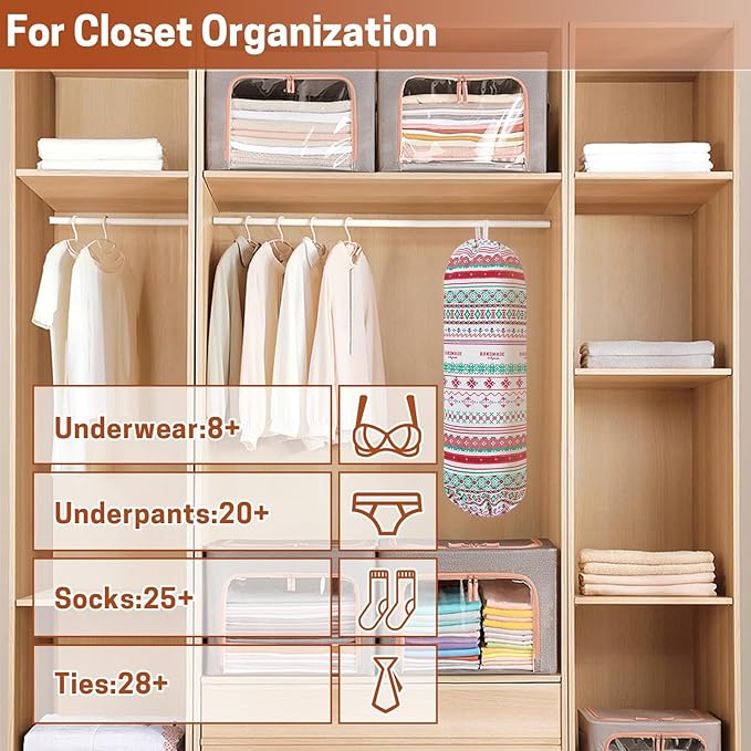 SWISSELITE 2Pcs Plastic Bag Holder, Reusable Plastic Bag Organizer Wall Mount, Large Grocery Bag Storage Dispenser, 22x9 IN