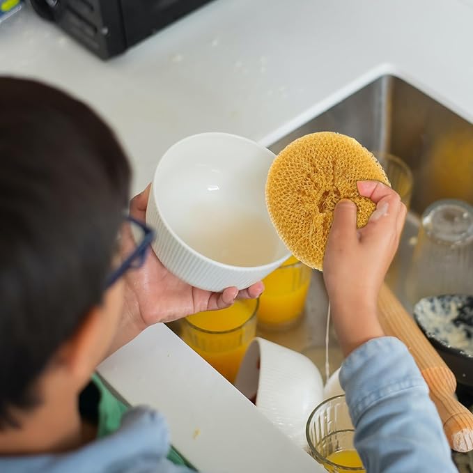 30pcs Multi-Color Kitchen Scrubbers and Pot Scrub Pads, Plastic Steel Wire Dish Cleaning Balls for Dishwashing and Kitchen Cleaning Random Color
