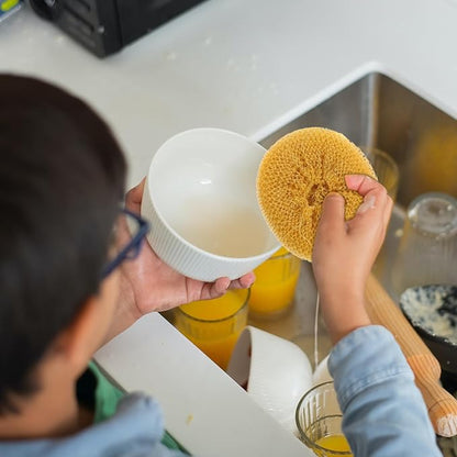 30pcs Multi-Color Kitchen Scrubbers and Pot Scrub Pads, Plastic Steel Wire Dish Cleaning Balls for Dishwashing and Kitchen Cleaning Random Color