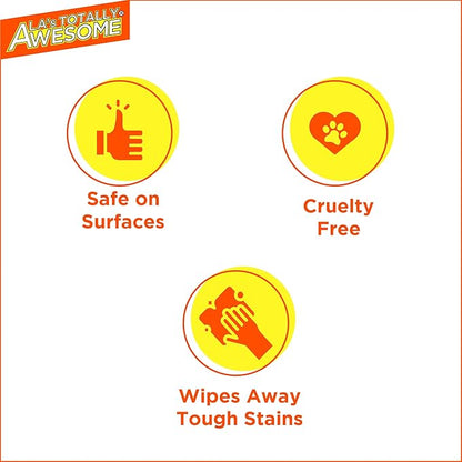 La's Totally Awesome All Purpose Cleaner, 4-Pack (64 oz Each) – Concentrated Formula, Degreaser, and Multipurpose Cleaner – Heavy Duty Bulk Cleaning Supplies for Home, Auto, Kitchen & Business