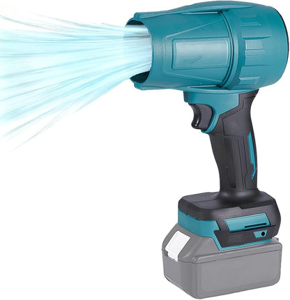 Fits Makita Turbo Jet Blower, 160MPS Brushless High-Speed Mini Jet Dry Fan Blower for Makita 18V Battery, Cordless Handheld Turbo Super Power Air Duster for Snow Leaf Cleaning Camping (Bare Tool)