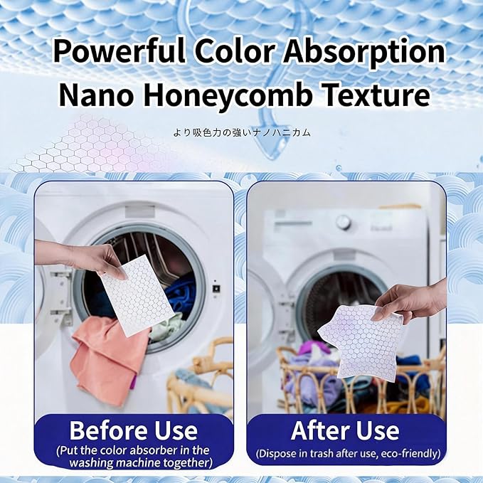 Fragrance Free Dye Catcher Sheets for Laundry - 90 Count, Color Grasper & Dye Guard, Prevents Color Bleeding & Transfer, In-Wash Sheets Essential for Protecting Clothes (2, 90OZ)
