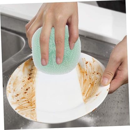 VALICLUD 1set Scouring Balls for Kitchen Cleaning High Performance Cookware Scrubber Balls Durable Dish Washing Scrubbers Lightweight Portable for Home Outdoor Use 12pcs