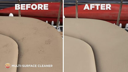 303 Products Multi-Surface Cleaner Spray, Residue-Free Cleaning for Vinyl, Fabric, Plastic & More – Safe on All Water-Safe Surfaces, Sunbrella Recommended, 32 oz