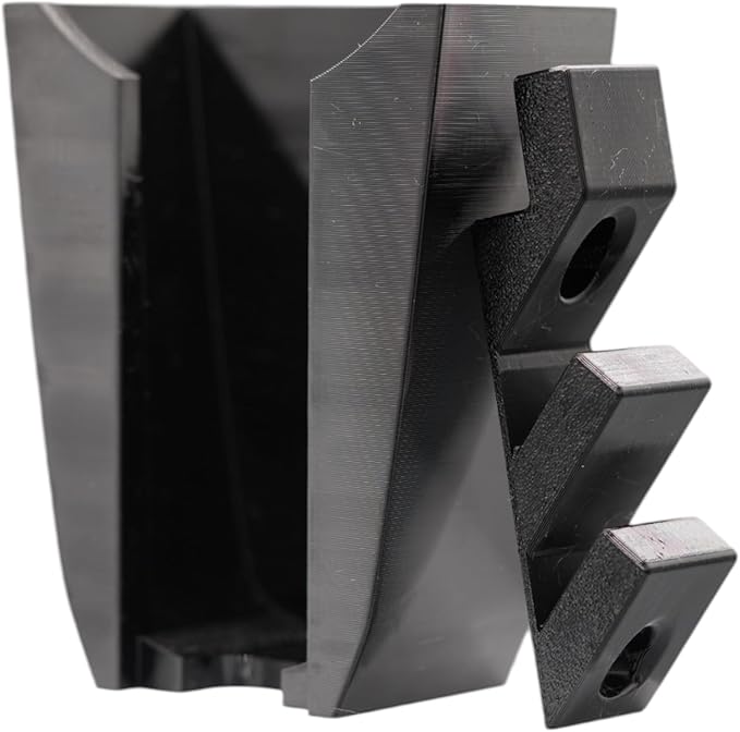Wall Mount for Bissell Pet Hair Eraser + Bonus Accessory Holder – Fits 2390, 2390A, 2284W, 23903, Auto-Mate – 3D-Printed Vacuum Dock (Black)