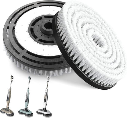 Upgraded Steam Mop Replacement Brush Pads for Shark Steam and Scrub Mop S7000 S7001 S7201 S8001 S8201 Series (2 Pack)