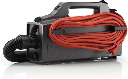 Oreck Commercial XL Pro 5 Super Compact Canister Vacuum Cleaner, Lightweight Bagged Canister Vac with Attachments, Portable, Extended Cleaning Reach, Corded Vacuum Cleaners for Commercial Use