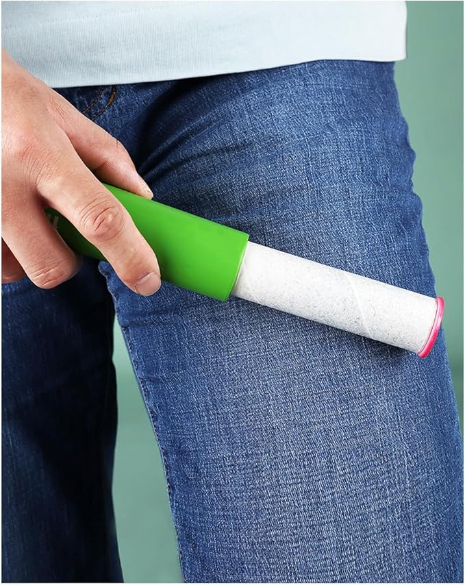 3.5 inch Mini Lint Roller Refills Only Compatible with Flint Retractable Lint Rollers for Pet Hair Extra Sticky 40 Sheets Each Refill, Pack of 6, 240 Sheets Total