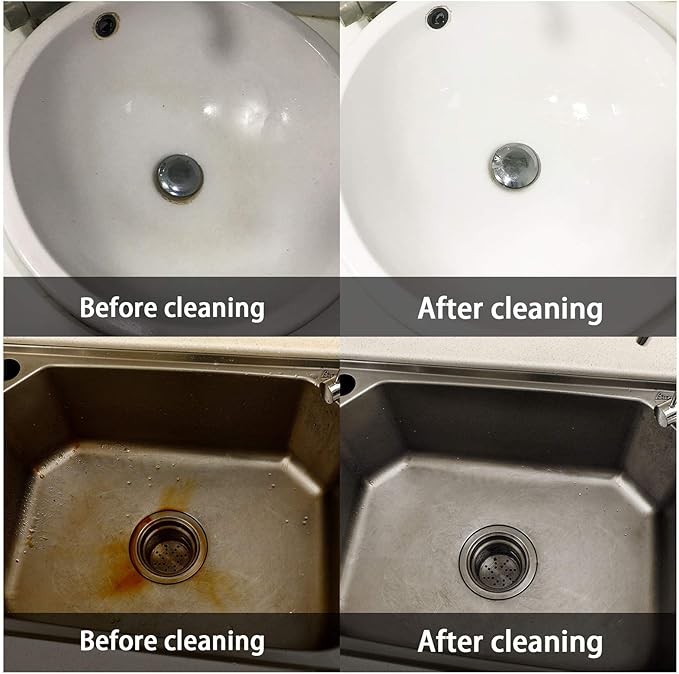 KEOKAY Pumice Stone for Toilet Cleaning, Powerfully Cleans Hard Water Rings and Stains, Suitable for Stains On Toilets, Bathtubs, Tiles, Swimming Pools and Stainless Steel Sinks 6 Packs