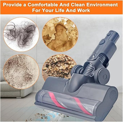 B46C ，Compatible for Dreame， R10 R20 R30 T20 Z10 Z20 Handheld Vacuum Cleaner Carpet Brush Assembly Hardwood Floor Brush Head