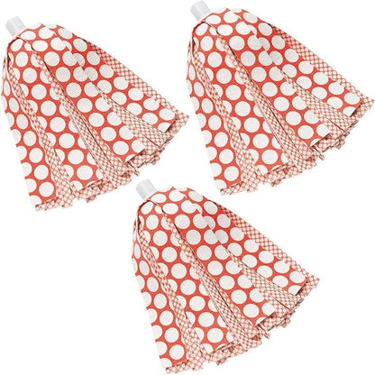 Libman Wonder Mop Head Replacement | Absorbent Microfiber | Self Wringing | Best Refill | Machine Washable | Multi-Surface Floor Mop | 3 Replacement Pads