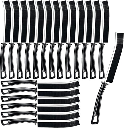 20 Pcs Crevice Cleaning Brush, Bathroom Gap Brush, Grout Cleaner Brush Hard Bristle Crevice Cleaning Brush,Clean The Dead Corners of Bathroom Kitchen Tiles