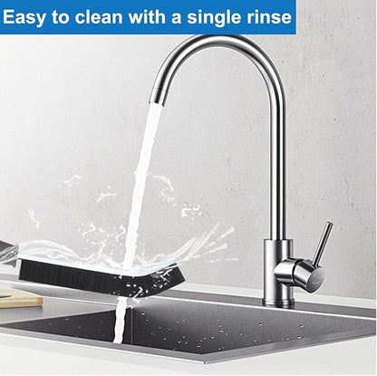 Crevice Cleaning Brush, Hard Bristle New Multifunctional Clean Tool, Bathroom Gap Scrub Brush Cleaner Tools for Home, Kitchen, Bathroom, Household, Window, Vehicle, Faucets, Toilet, Grout, Car, 5Pcs