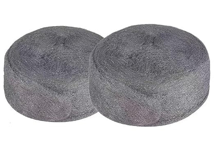 2Pack Steel Wool for Mice Control - |30FT (300G)|Steel Wool 0000 Fill Fabric Fine Wire Wool - Gap Blocker to Keep Annoying Animals Away from Holes Wall Cracks Vents in Garage House Garden