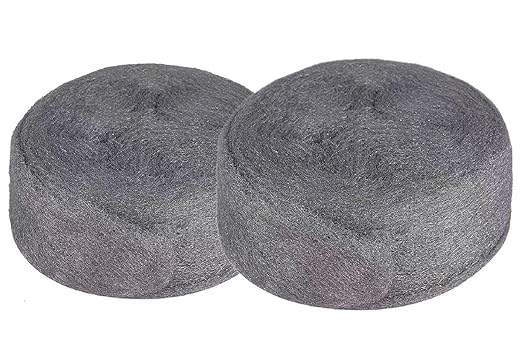 2Pack Steel Wool for Mice Control - |30FT (300G)|Steel Wool 0000 Fill Fabric Fine Wire Wool - Gap Blocker to Keep Annoying Animals Away from Holes Wall Cracks Vents in Garage House Garden