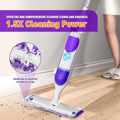 60 Count Power Mop Pads Refills for Swiffer PowerMop Multi-Surface Mopping Pad Disposable Replacement Mop Refill Pads Compatible with Swiffer PowerMop,Safe on All Finished Floors