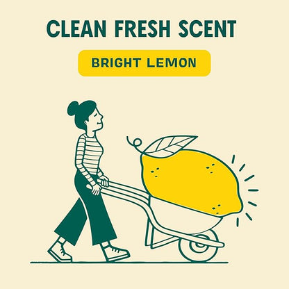 Aunt Fannie's All Purpose Household Cleaner, Multi-surface Spray, Powered by Vinegar for Kitchen, Bath, Windows and Countertops, Lemon Scent (Pack of 3)