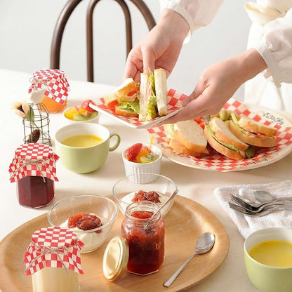 Beeswax Wraps for Food 14x52" Beeswax Food Wraps Reusable Wax Paper Roll Waxed Paper & Bowl Covers Organic & Sustainable Alternative to Aluminum Foil & Plastic Wrap Honeycomb Classic Checkered