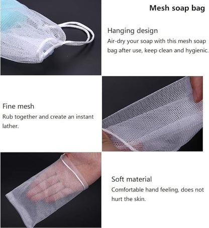 Travel Soap Holder Bar Soap Dish Shower Soap Saver Case Container Box for Bathroom Camping Gym Vonpri (Transparent 3pack)