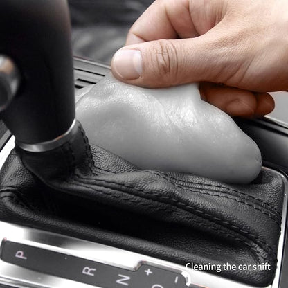 CLICK CLEAN Cleaning Gel for Car, 7oz Car Detailing Tools, Cleaning Putty Gel, Car Interior Cleaner Universal Dust Cleaner for Keyboard, Laptop, Air Vents