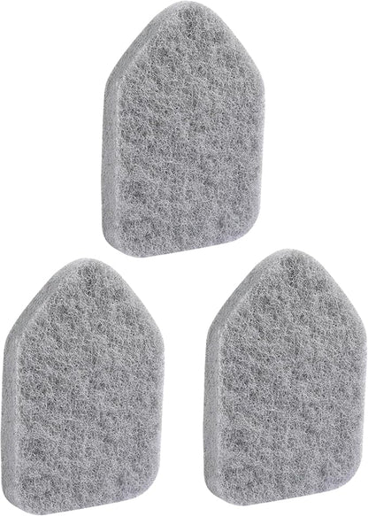CLEANHOME Scouring Pads 3 Pieces Suitable for Tub Tile Scrubber Brushes（ASIN:B09GF2LSZ8