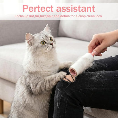 48 Pcs Bulk Mini Lint Roller for Pet Hair and Clothes Lint Roller Travel Size Removers Sticky Removing Tool for Travel, Gift Bags, Furniture, Car Seat