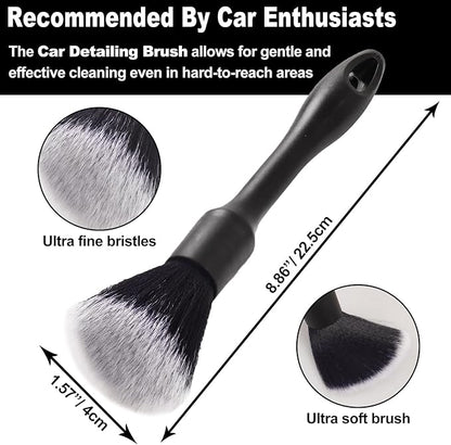 3PCS Wheel Brush Kit for Cleaning Wheel and Tire, Wheel and Rim Brush, Car Detailing Brushes, Bendable & Durable Car Wheel Rim Cleaner Brush Set,Car Detailing Cleaning Brush Supplies Kit