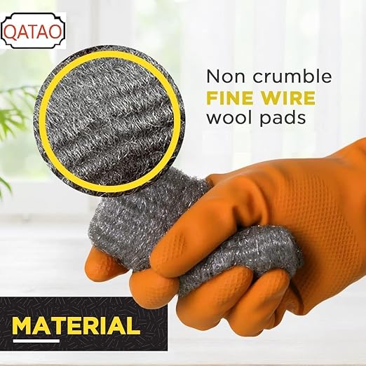 Steel Wool for Mice Control - 18 Pack Fine Grade Stainless Steel Wool for Filling Holes, Rodent Proofing & Home Protection - Metal Wool for Gaps, Wood & Metal Surfaces