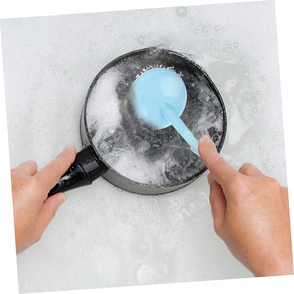 1set Steel Ball Cleaning Ball Stove Top Cleaner Pan Cleaning Tool Pot Scrubber