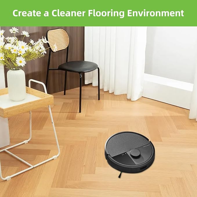VIEWALL 8 Pack Mop Pad for iRobot Roomba Plus 405 G181/G185 Combo, Plus 505/507 Combo, Plus 4020 Combo Robot Vacuum Cleaner, Microfiber Washable Mop Cloths Replacement Parts Accessories