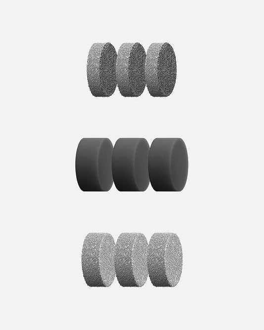 HOTO 9 Pcs Replacement Pads, Compatible with HOTO Grip™ Cordless Electric Spin Scrubber and Handheld Short-Handle Electric Spin Scrubber