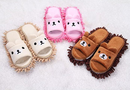 Selric Super Chenille Microfiber Washable Mop Slippers Shoes, Detachable Mopping Shoes, Floor Dust Dirt Hair Cleaner, Multi-sizes Multi-Colors Available