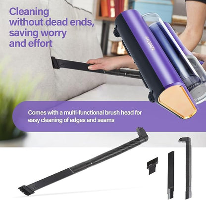 Mattress Vacuum Cleaner uv sanitizing, 16kpa Mattress Vacuum Cleaner Powerful Suction, Handheld Couch Cleaner Machine Deep Cleaner for Bed Cleaning, Sheet, Fabric Sofa Vacuuming