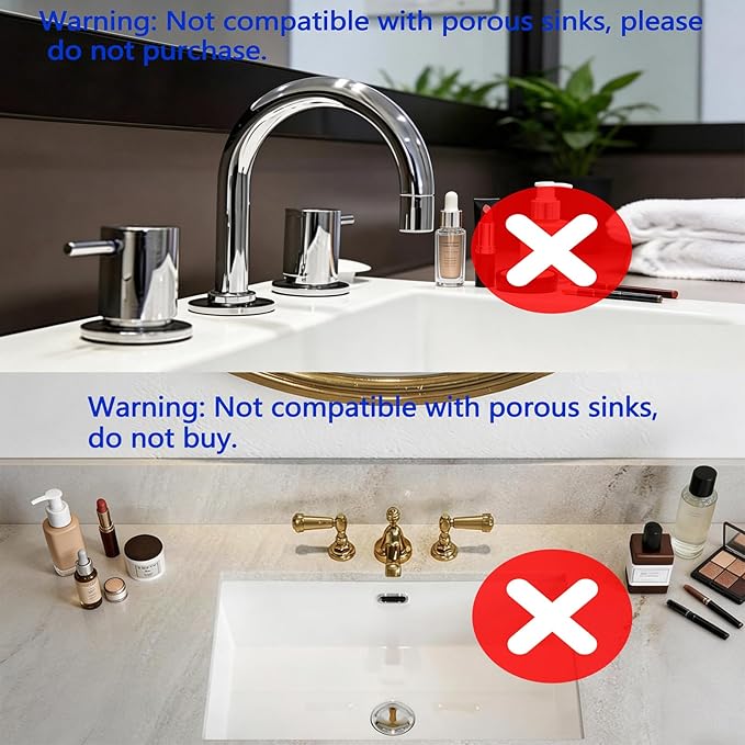 Kitchen Sink Splash Guard Gen2-30" x 6'' Silicone Sink Mat Splash Guard fit for Countertop, Bathroom,Farmhouse,RV by EBIGIC (Grey)