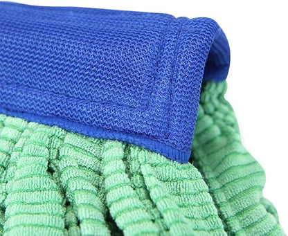 Arkwright Microfiber Tube Mop Head Replacement - (Bulk Case of 12) Heavy Duty, Lint Free, Super Absorbent & Bleach-Safe, Janitorial Essential for Commercial & Industrial Floor Cleaning, 11 oz, Green
