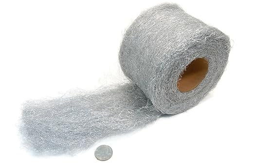 Aluminum Wool (MEDIUM Grade) - 1lb Roll - by Rogue River Tools. Soft clean and polish! Pure Aluminum