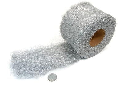 Aluminum Wool (MEDIUM Grade) - 1lb Roll - by Rogue River Tools. Soft clean and polish! Pure Aluminum