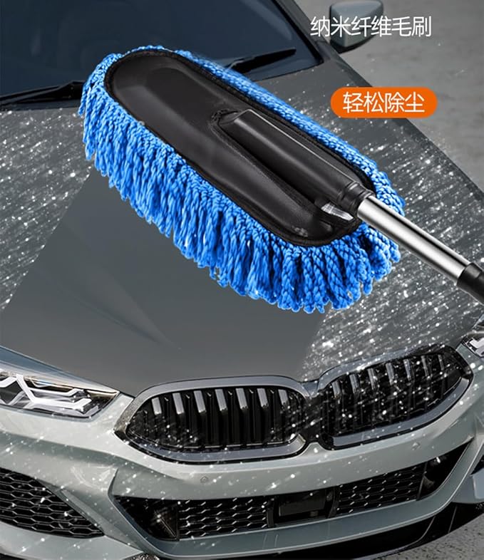 Car Wash Cleaning Brush Microfiber Dusting Tool Duster Dust Mop Home Cleaning Kit