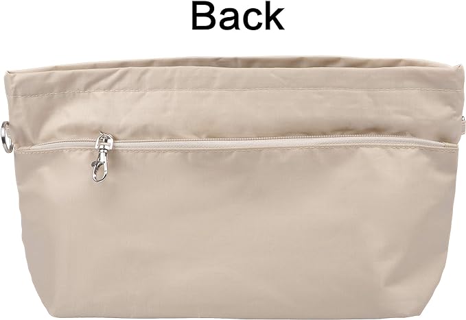 Vercord Handbag Purse Tote Pocketbook Organizer Insert Zipper Closure 11 Pockets 3 Sizes Many Colors