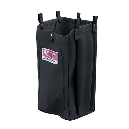 Suncast Commercial Standard Towel Bag with Durable Polyester Construction and Easy Access Zipper for HKC1000 and HKC2000 Housekeeping Carts, Made in the USA