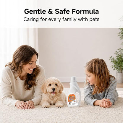Uwant Pet Pro Oxy Carpet Cleaning Solution, Multi-Purpose Formula for Carpet Stain Removal of Pet Cleaning,Kitchen,Furniture Surface,Couch, Carpet, 33.8 Fl Oz, 1-Pack