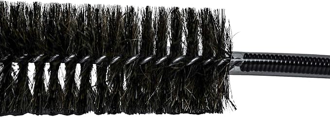 KONEX Flexi-Clean Pro Flexible Dryer Vent Cleaning Brush – 33” Long Horsehair Coil & Lint Trap Cleaner for Refrigerator Coils, Dryer Vents, Appliance Maintenance & Tight Spaces