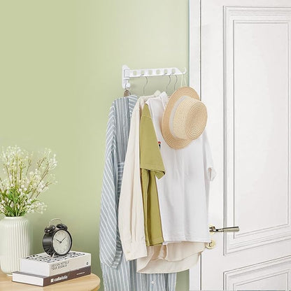 JOOM Laundry Drying Rack Wall Mounted Clothes Drying Rack Clothes Hanger Grey