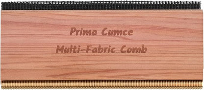Cashmere Comb – 100 x 44 x 10mm Multi-Fabric Shaver for Clothing – Durable Cedar Wood Comb with Metal Pick – Easy to Use and Portable Fiber Cloth Pilling Remover Ideal for Sweaters, Fuzz