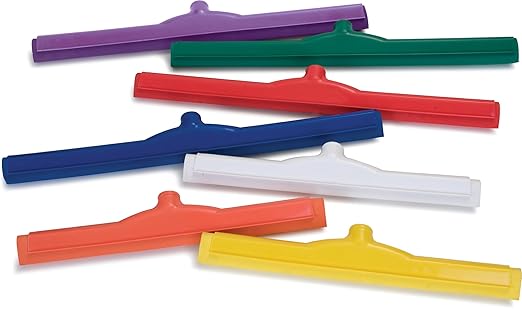 Carlisle FoodService Products 4156809 Spectrum Double Foam Rubber Floor Squeegee, 24" Length, Green (Case of 6)