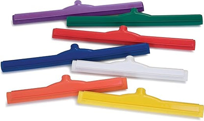 Carlisle FoodService Products 4156809 Spectrum Double Foam Rubber Floor Squeegee, 24" Length, Green (Case of 6)