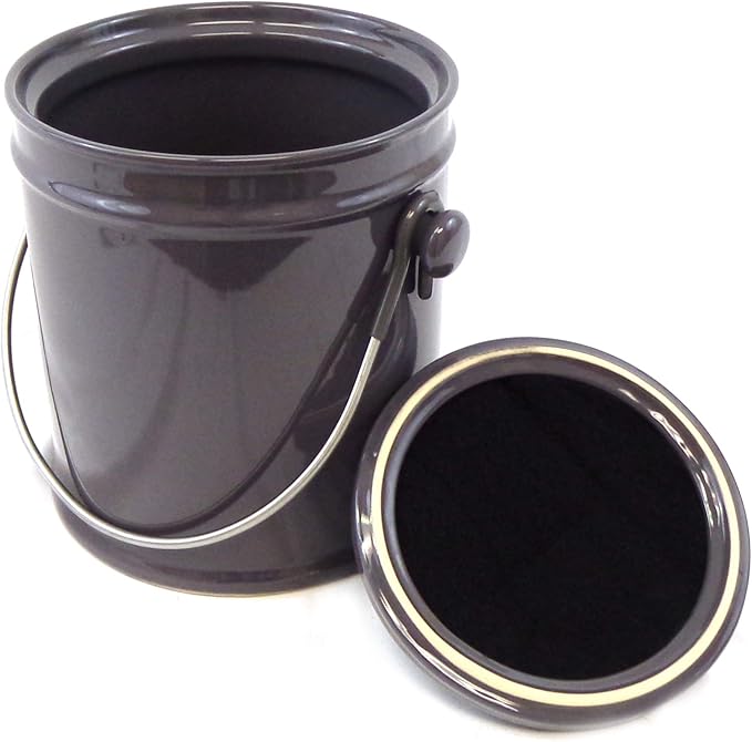 Natural Home 40629 Ceramic Compost Bin, Charcoal