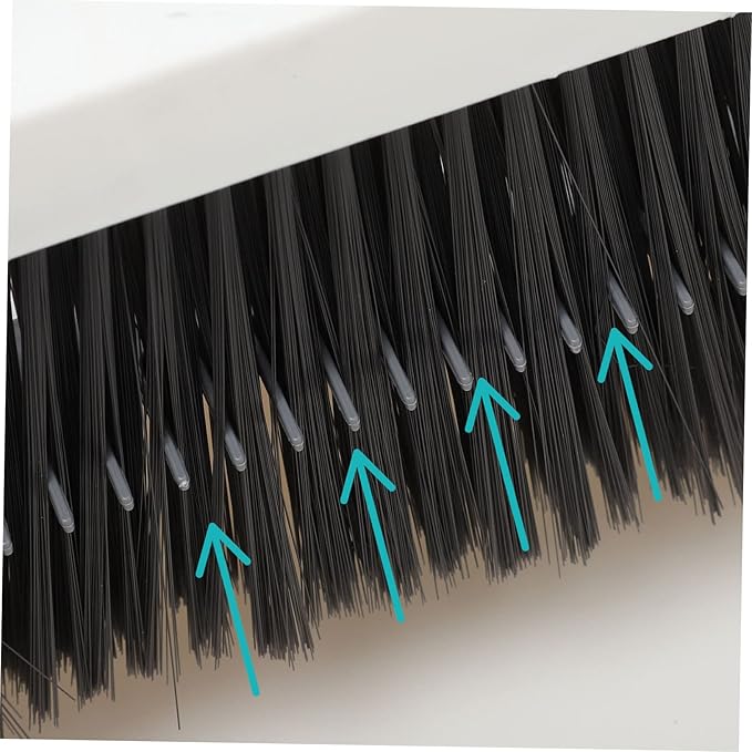 Dustpan and Broom Set Brush for Home Cleaning Long Handle Broom Kit Comfortable Sweep Decorative Brush